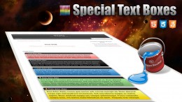 WordPress плагин Special Text Boxes