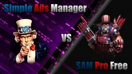 Simple Ads Manager против SAM Pro (Free Edition)